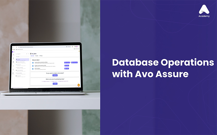 Database Operations with Avo Assure